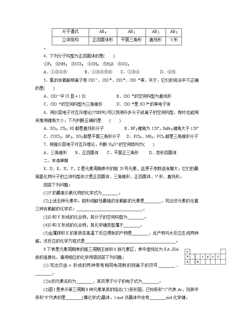 高中化学选修三课时训练：2.2第1课时Word版含答案第3页