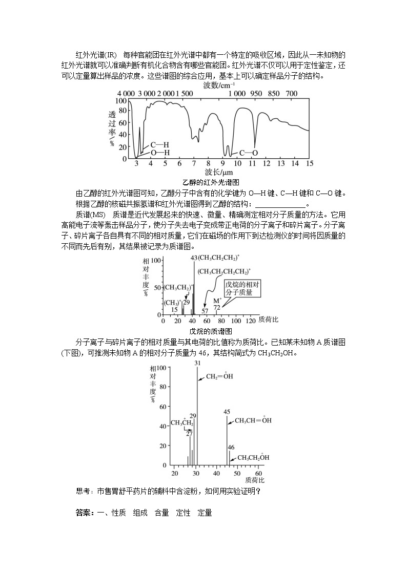 2021学年人教版选修6 物质的检验 第1课时  学案02