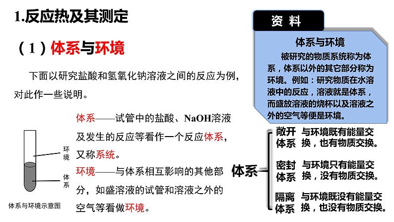 选择性必修一第一章第一课时 反应热   中和热的测定08