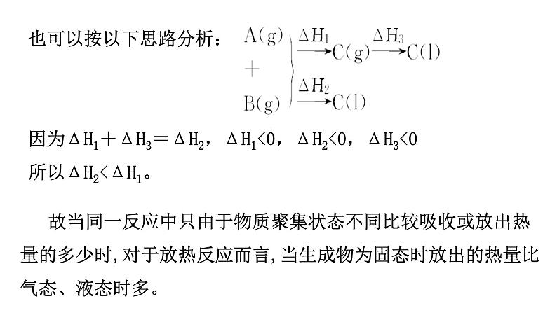 选择性必修一第二节第三课时  反应热大小的比较第6页