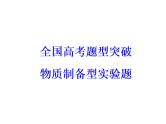 2018版高考化学一轮总复习（课件）：全国高考题型突破物质制备型实验题