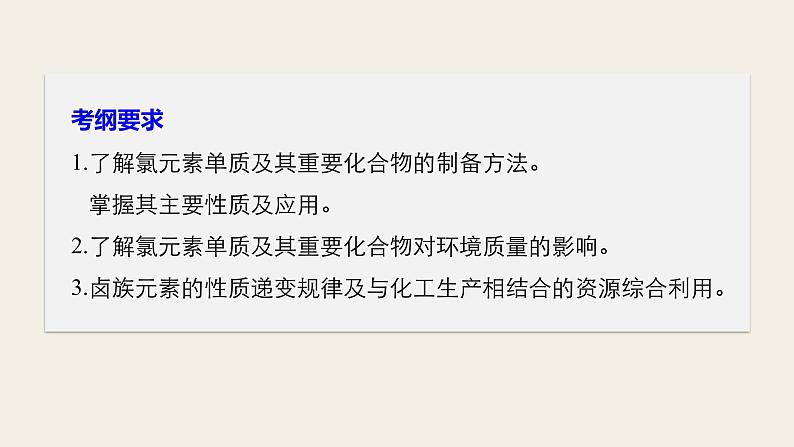 高考化学（人教）大一轮学考复习考点突破课件：第四章　非金属及其化合物 第15讲第2页