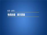 人教版高中必修一化学课件：1.2.1 物质的量 摩尔质量 （共17张PPT）