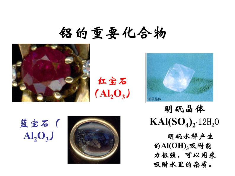 人教版高中必修一化学课件：3.2.2几种重要的金属化合物（2）03