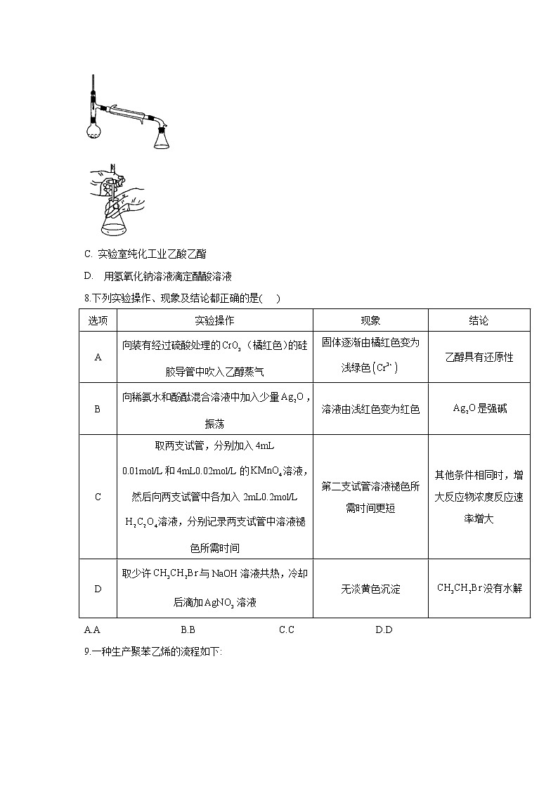 2021届高考化学模拟预热卷（重庆地区专用）03