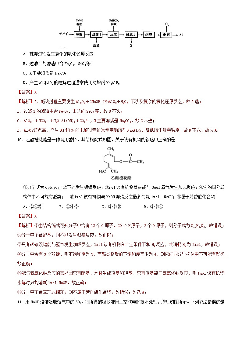 2021高考化学全真模拟卷06含解析02