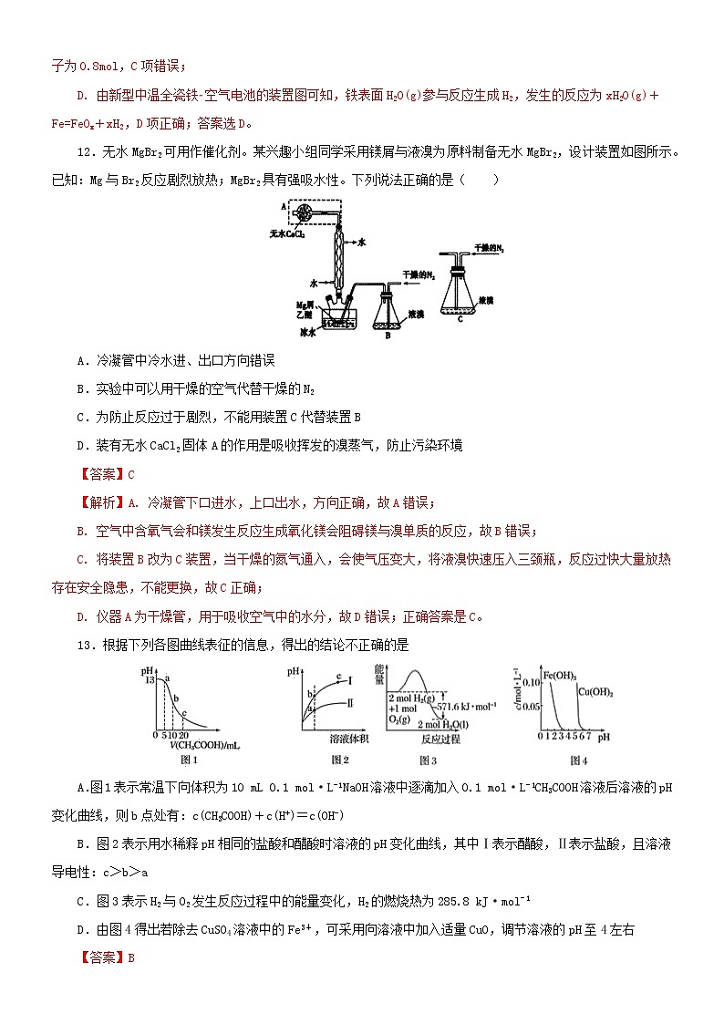 2021高考化学全真模拟卷11含解析03