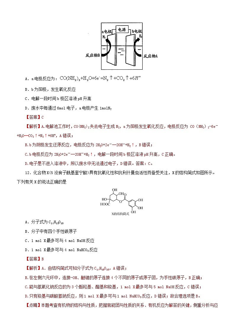 2021高考化学全真模拟卷14含解析03