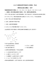 2020年高考全国3卷理综化学高考真题及答案解析（原卷+解析卷）