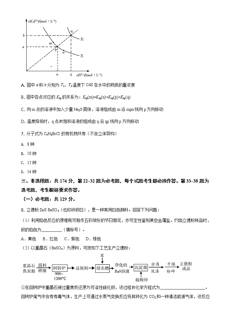 2019年全国卷Ⅱ理综化学高考真题及答案解析（原卷+解析卷）03