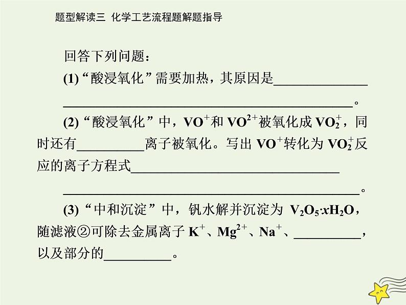 2021年高考化学二轮复习题型解读三 化学工艺流程题解题指导课件04