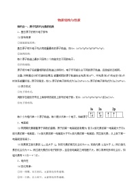 2021年高考化学二轮复习核心考点专项突破物质结构与性质练习含解析20210208234