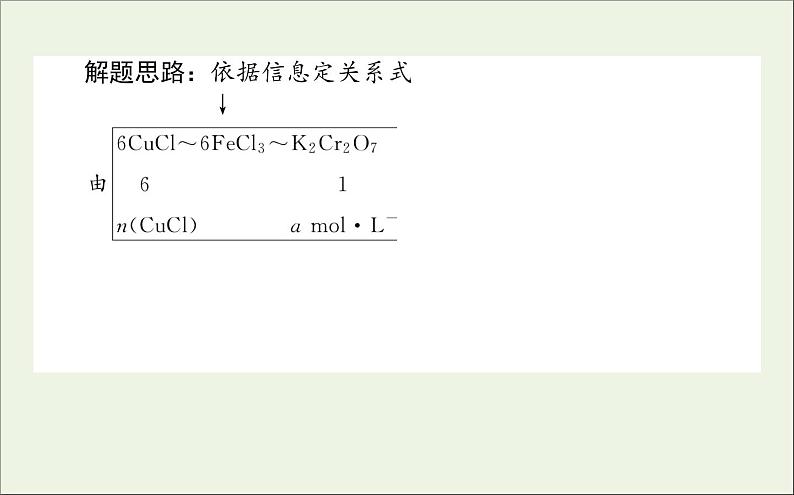 2021高考化学二轮复习4.3填空题中的化学计算类型课件04