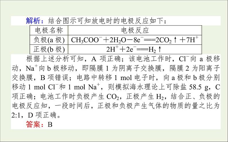 2021高考化学二轮复习1.9电化学原理应用__化学电源与电解技术课件03