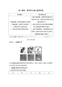 鲁科版 (2019)必修 第二册第3节 元素周期表的应用第2课时学案