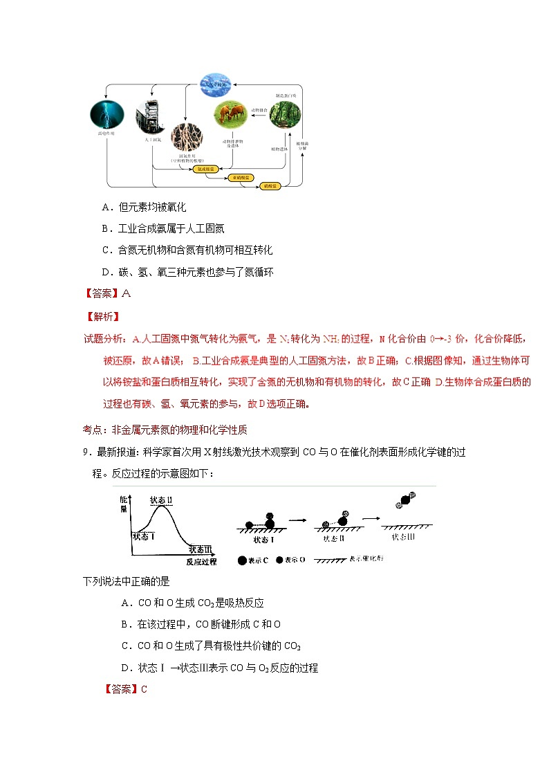 2015年高考真题：理科综合化学部分（北京卷）（Word版，含解析）第2页