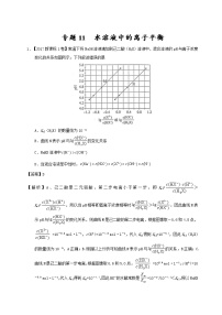 专题11 水溶液中的离子平衡-三年高考（2015-2017）化学试题分项版解析 Word版含解析