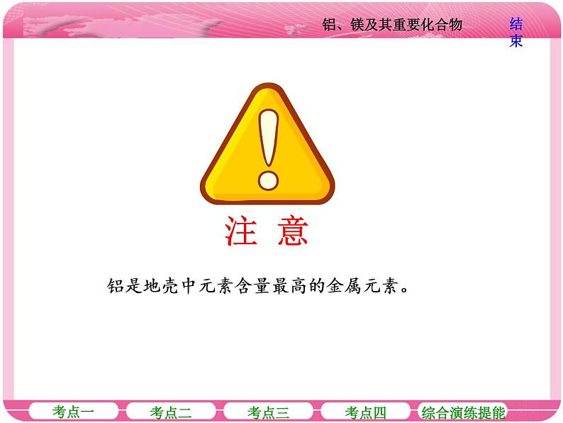 （人教版）2018届高三化学高考总复习课件：第3章 第二节 铝、镁及其重要化合物07