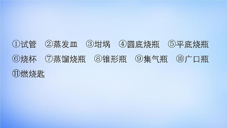 高考化学大二轮总复习_专题十四_化学实验基础知识课件06