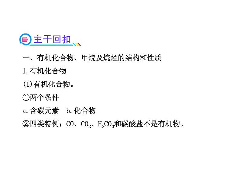 高三化学一轮复习精品课件-9.1认识有机化合物_石油和煤_重要的烃04