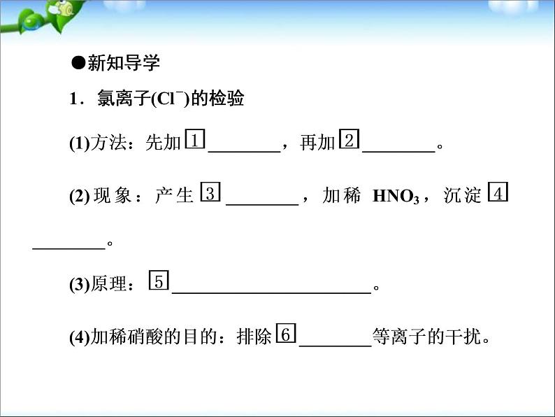 高考化学总复习重点精品课件：_氯离子的检验、卤素及氯气的制法(97张)06