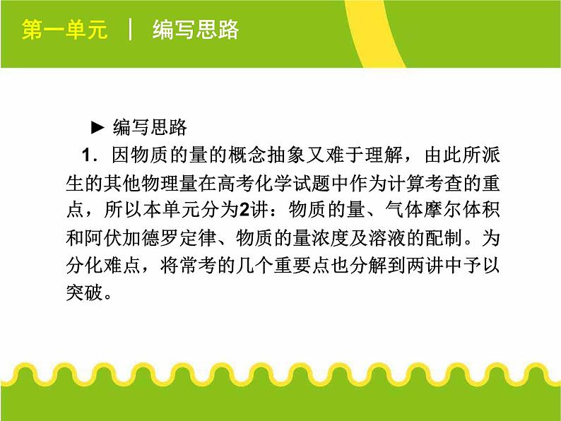 化学：高三二轮复习课件《常用化学计量》05