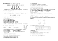 四川省峨眉第二中学校2020-2021学年高一下学期4月考化学试题 （含答案）