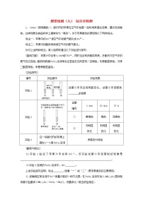 全国版2021届高考化学二轮复习题型检测九综合实验题含解析