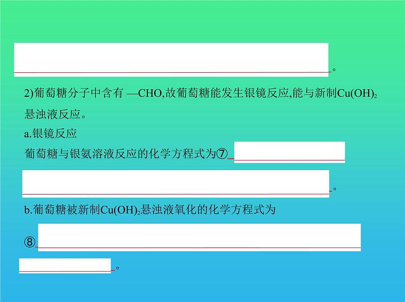 2021高考化学专题讲解   专题十六　生命活动的物质基础（讲解部分）课件06