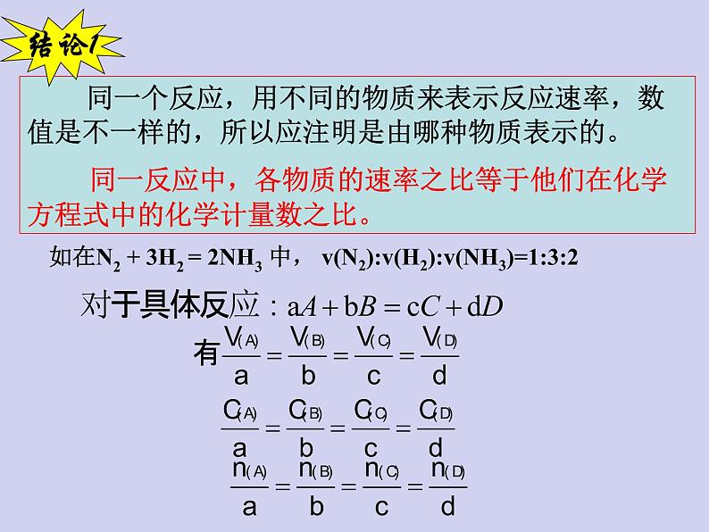 人教版 (新课标)   高中化学  选修4：2.1《化学反应速率》 课件05