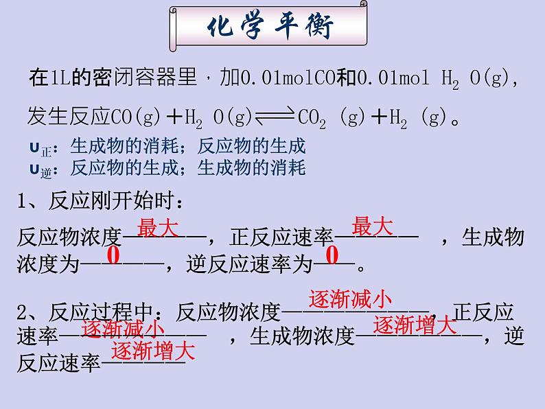 人教版 (新课标)   高中化学  选修4：2.3《化学平衡》课件06