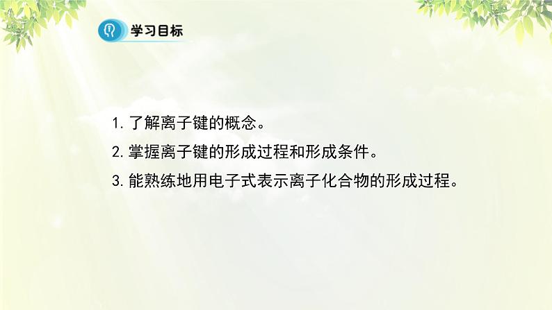 人教版高中化学必修二 第一章 物质结构 元素周期律  第三节《化学键》课时1 课件02