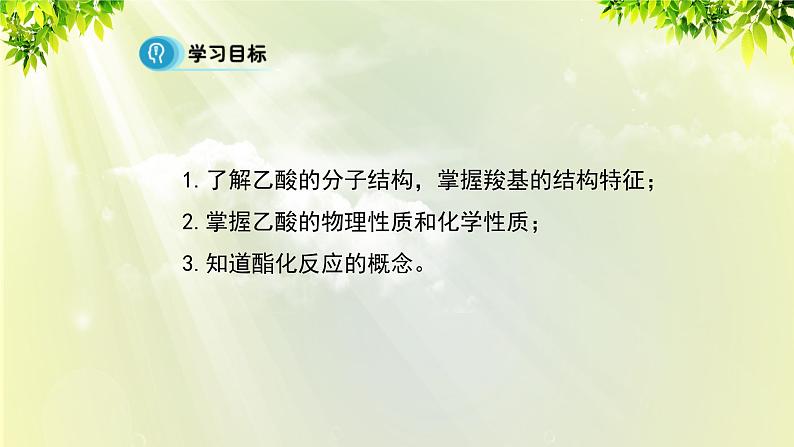 人教版高中化学必修二 第三章 有机化合物  第三节 《生活中两种常见的有机物》课时2 课件第2页