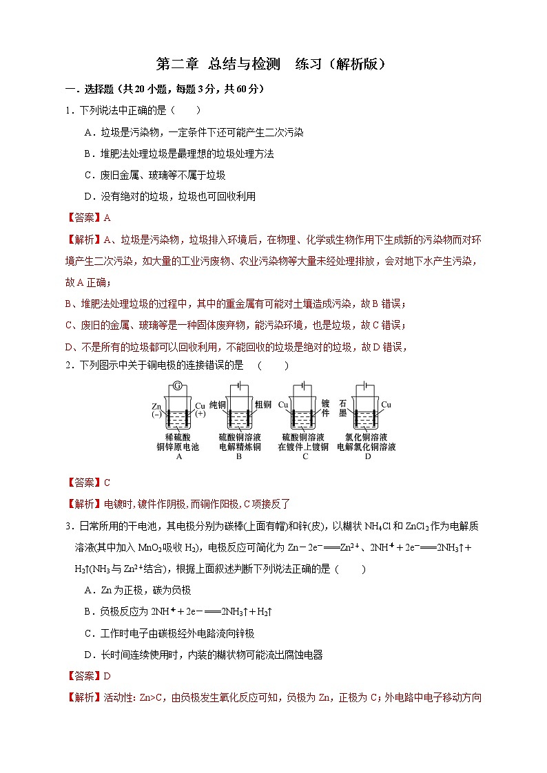 第4章 检测 （解析版）第1页