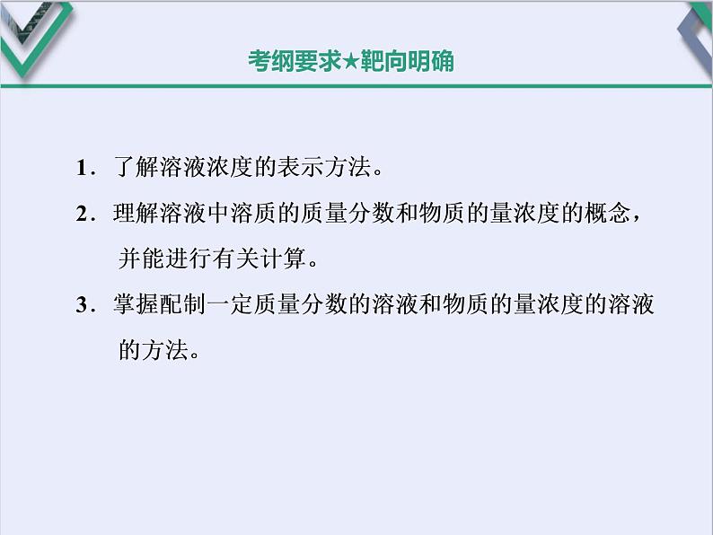 课时2　物质的量浓度在化学实验中的应用（基础课） 课件02