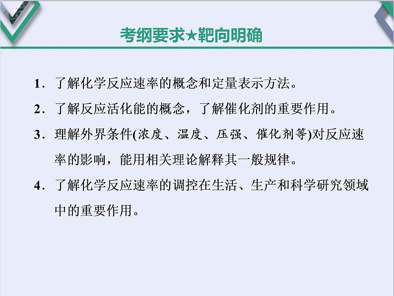 课时1　化学反应速率与影响因素（基础课） 课件02