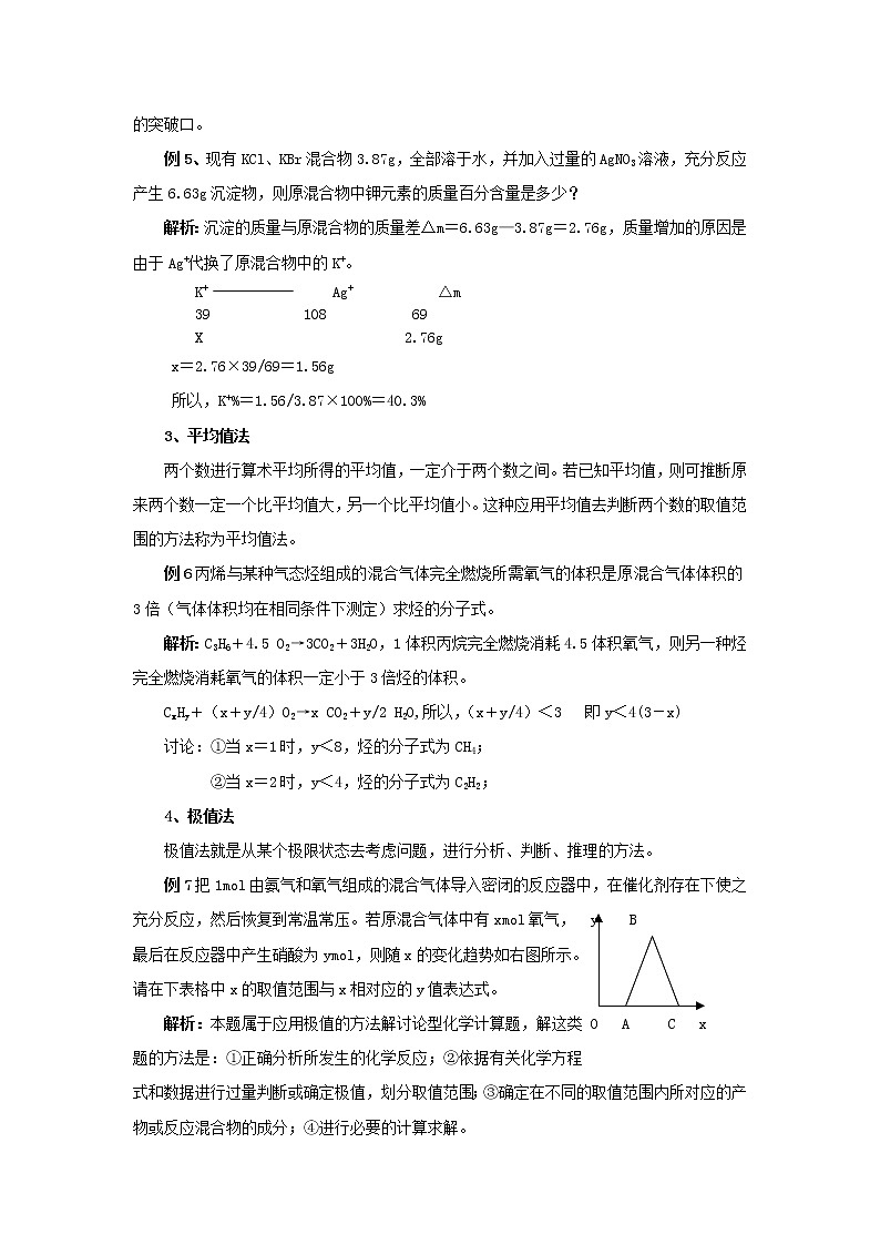 高考化学常见题型解题技巧第3页