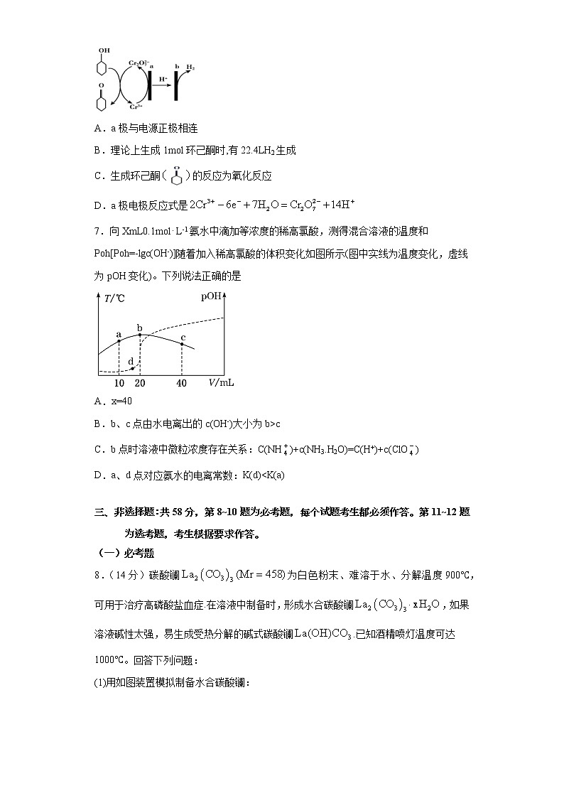 2021届全国卷之Ⅰ高考压轴卷之化学Word版含答案解析第3页