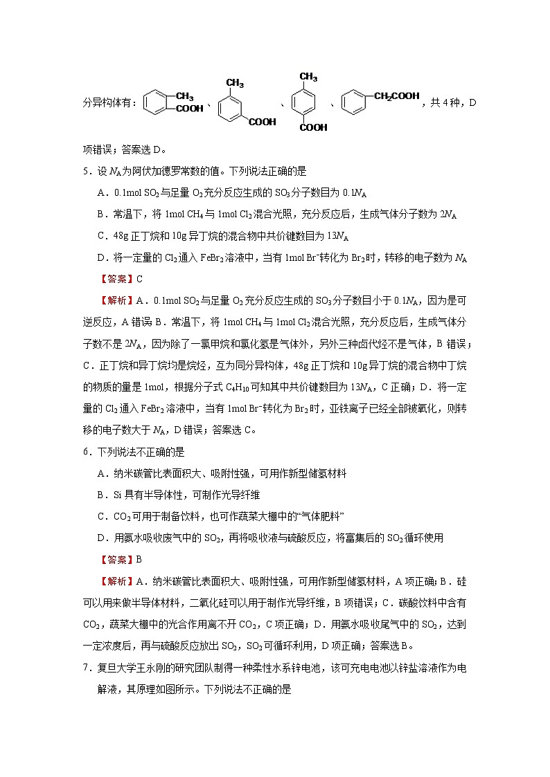 （新高考）2021年最新高考冲刺压轴卷 化学03