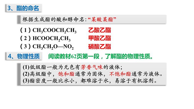 5-3-3 羧酸  酯酯 课件 2020-2021学年人教版高二化学选修5有机化学基础06