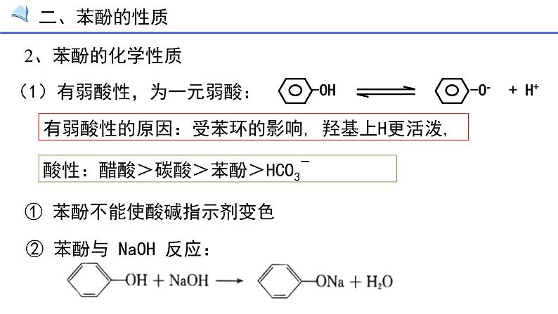 选修五第三章烃的含氧衍生物第一节第二课时酚第7页