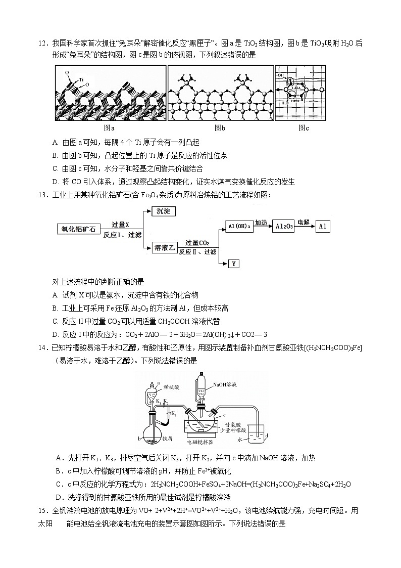 2021届广东省佛山市石门中学高三高考模拟化学试题03