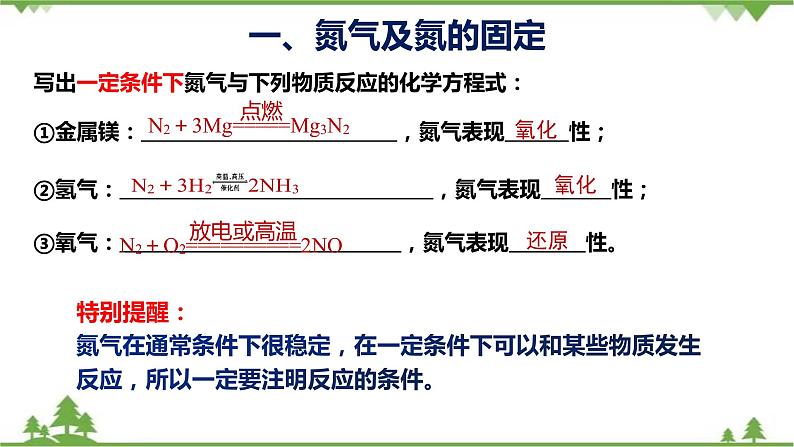 5.2.1 氮气与氮的氧化物-高中化学新教材 同步教学课件（人教2019必修第二册）08