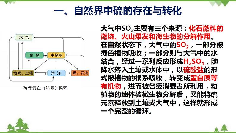 5.1.3 不同价态含硫物质的转化-高中化学新教材 同步教学课件（人教2019必修第二册）06