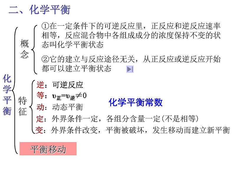 人教版高中化学选修四 第二章 化学反应速率和化学平衡总复习（课件2）第3页