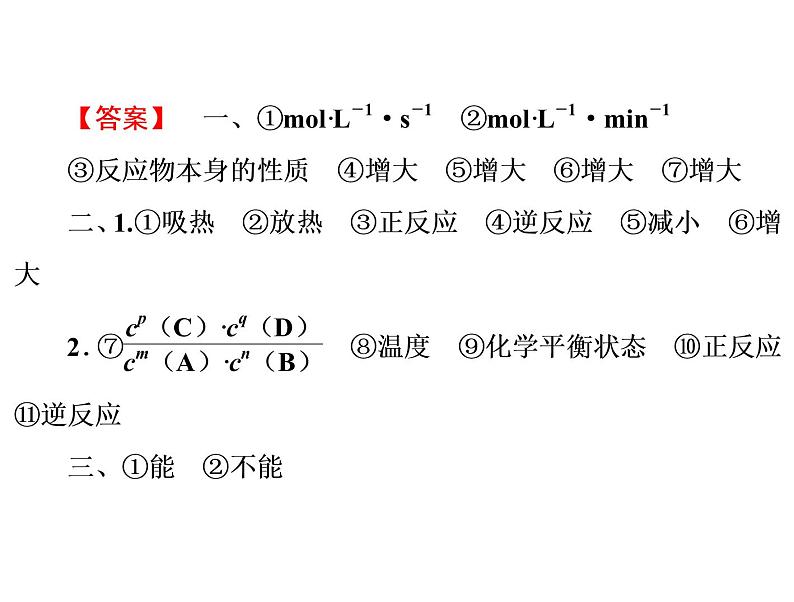 人教版高中化学选修四 第二章 化学反应速率和化学平衡总复习（课件1）06