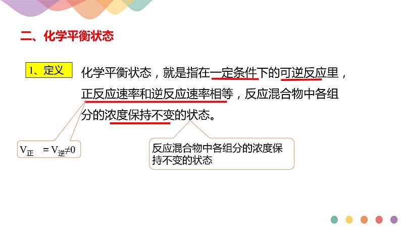 2.2.1 化学平衡状态 化学平衡常数（课件）-2020-2021学年上学期高二化学同步精品课堂(新教材人教版选择性必修1)（共39张PPT）08