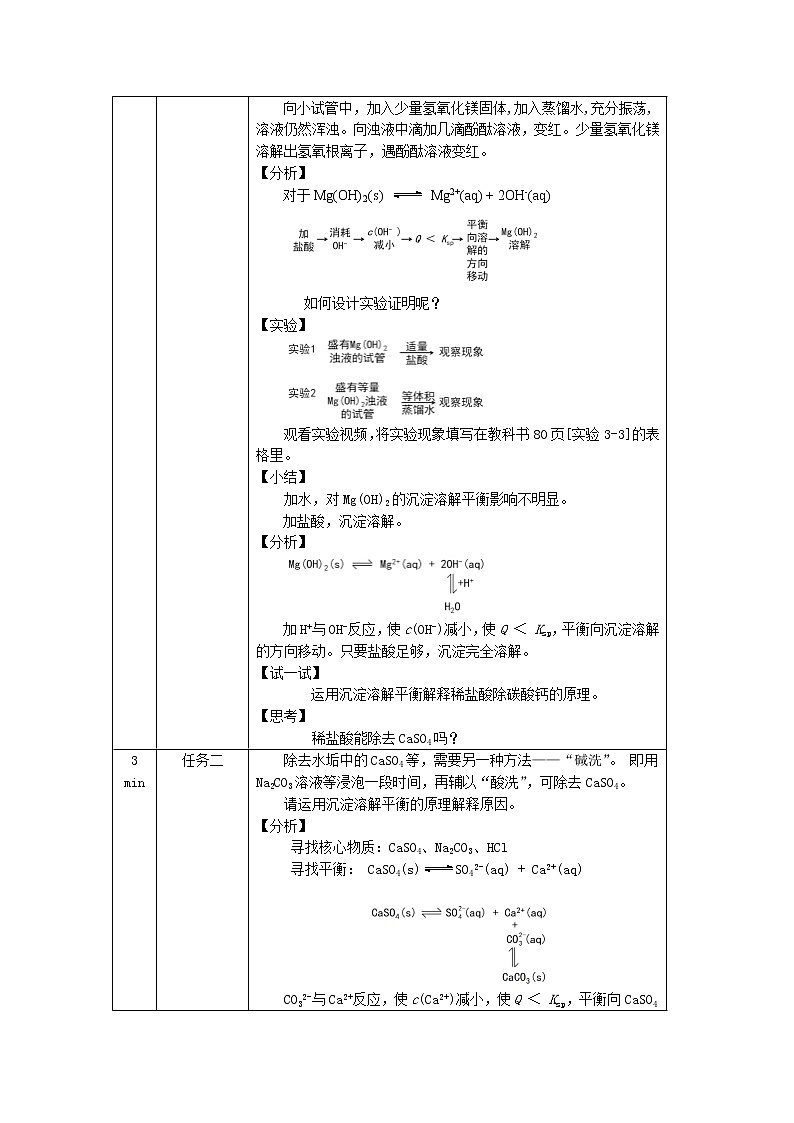 高中 化学 人教版 (2019) 选择性必修1　3.4 沉淀溶解平衡 教案（2课时）02