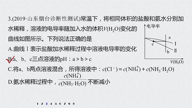 2022高考化学一轮复习 第八章 第37讲 专项提能特训14　弱电解质电离常数分析课件05