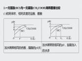 2022高考化学一轮复习 第八章 第38讲 微专题21　强酸(碱)与弱酸(碱)的比较课件